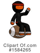 Orange Design Mascot Clipart #1584265 by Leo Blanchette