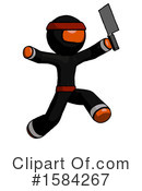 Orange Design Mascot Clipart #1584267 by Leo Blanchette