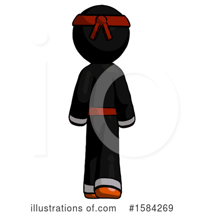 Royalty-Free (RF) Orange Design Mascot Clipart Illustration by Leo Blanchette - Stock Sample #1584269