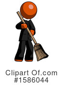 Orange Design Mascot Clipart #1586044 by Leo Blanchette