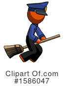Orange Design Mascot Clipart #1586047 by Leo Blanchette