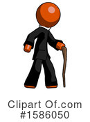 Orange Design Mascot Clipart #1586050 by Leo Blanchette