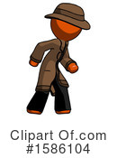 Orange Design Mascot Clipart #1586104 by Leo Blanchette