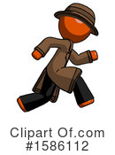 Orange Design Mascot Clipart #1586112 by Leo Blanchette