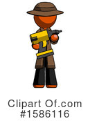 Orange Design Mascot Clipart #1586116 by Leo Blanchette