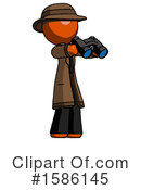 Orange Design Mascot Clipart #1586145 by Leo Blanchette