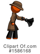 Orange Design Mascot Clipart #1586168 by Leo Blanchette