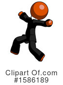 Orange Design Mascot Clipart #1586189 by Leo Blanchette