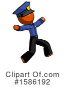 Orange Design Mascot Clipart #1586192 by Leo Blanchette