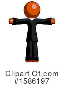 Orange Design Mascot Clipart #1586197 by Leo Blanchette