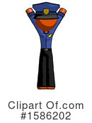 Orange Design Mascot Clipart #1586202 by Leo Blanchette