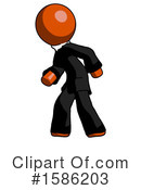 Orange Design Mascot Clipart #1586203 by Leo Blanchette