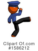 Orange Design Mascot Clipart #1586212 by Leo Blanchette