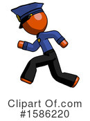 Orange Design Mascot Clipart #1586220 by Leo Blanchette