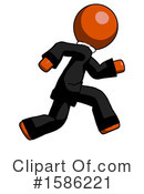 Orange Design Mascot Clipart #1586221 by Leo Blanchette