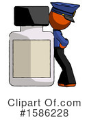 Orange Design Mascot Clipart #1586228 by Leo Blanchette