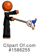 Orange Design Mascot Clipart #1586255 by Leo Blanchette