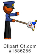 Orange Design Mascot Clipart #1586256 by Leo Blanchette