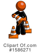 Orange Design Mascot Clipart #1586271 by Leo Blanchette