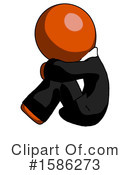 Orange Design Mascot Clipart #1586273 by Leo Blanchette