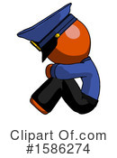 Orange Design Mascot Clipart #1586274 by Leo Blanchette
