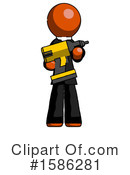 Orange Design Mascot Clipart #1586281 by Leo Blanchette