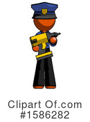 Orange Design Mascot Clipart #1586282 by Leo Blanchette