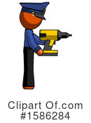 Orange Design Mascot Clipart #1586284 by Leo Blanchette