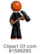 Orange Design Mascot Clipart #1586293 by Leo Blanchette