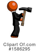 Orange Design Mascot Clipart #1586295 by Leo Blanchette