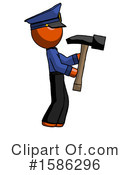 Orange Design Mascot Clipart #1586296 by Leo Blanchette
