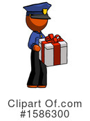 Orange Design Mascot Clipart #1586300 by Leo Blanchette