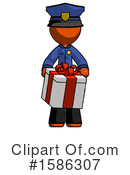 Orange Design Mascot Clipart #1586307 by Leo Blanchette