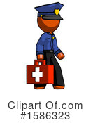 Orange Design Mascot Clipart #1586323 by Leo Blanchette