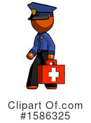Orange Design Mascot Clipart #1586325 by Leo Blanchette