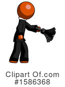 Orange Design Mascot Clipart #1586368 by Leo Blanchette