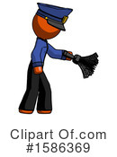 Orange Design Mascot Clipart #1586369 by Leo Blanchette