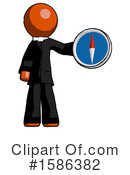 Orange Design Mascot Clipart #1586382 by Leo Blanchette