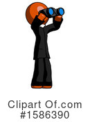 Orange Design Mascot Clipart #1586390 by Leo Blanchette