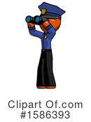 Orange Design Mascot Clipart #1586393 by Leo Blanchette