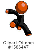 Orange Design Mascot Clipart #1586447 by Leo Blanchette