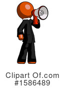 Orange Design Mascot Clipart #1586489 by Leo Blanchette