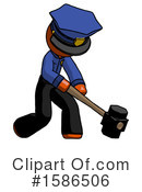 Orange Design Mascot Clipart #1586506 by Leo Blanchette