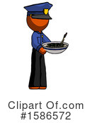 Orange Design Mascot Clipart #1586572 by Leo Blanchette