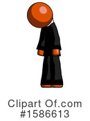 Orange Design Mascot Clipart #1586613 by Leo Blanchette