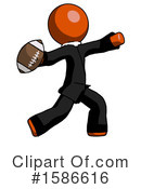 Orange Design Mascot Clipart #1586616 by Leo Blanchette
