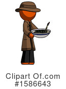 Orange Design Mascot Clipart #1586643 by Leo Blanchette