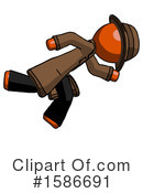 Orange Design Mascot Clipart #1586691 by Leo Blanchette