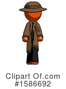 Orange Design Mascot Clipart #1586692 by Leo Blanchette