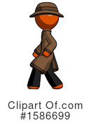 Orange Design Mascot Clipart #1586699 by Leo Blanchette